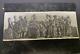Antique Hand Engraved Wood Printing Block 19th Cent French Party Fete Scene