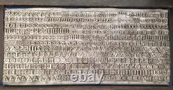 Antique Letterpress Printing Type BB&S 18pt Plymouth with alts and ligs A05 6#