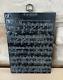 Antique Rubenstein Melody In F Music Score Wood Block Print Plate 10.75 X 7.75
