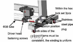 Auto Media Take Up Reel Roller System Paper Controller Single Motor for Printer