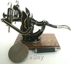 Baltimore #9 Letterpress Printing Press New Roller Excellent! Kelsey C&p Sigwalt