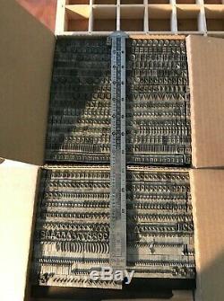 Bernhard Gothic Letterpress Type 36 Pt