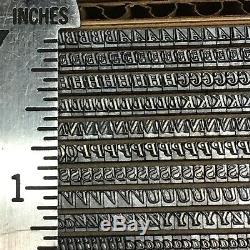 Bodoni Italic 8 pt Letterpress Type Vintage Metal Lead Printing Sorts Font