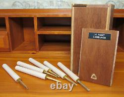 Bookbinding Brass Handle Letters Edinburgh #10 Brass Hand Type 40-Piece Set