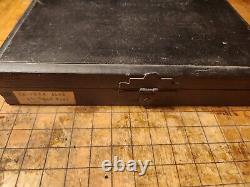 Bookbinding Brass Type 117 pc set 0.14 emboss gold leather 10 pt with case