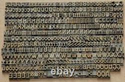 Bookbinding Brass Type. 41 embossing gold finishing leather bookbinder alphabet