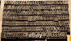 Bookbinding Brass Type. 51 embossing gold finishing alphabet Relieur characters
