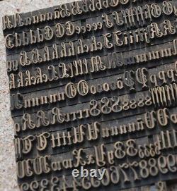 Bookbinding Brass Type set 0.35 embossing gold finishing bookbinder gilding