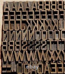 Bookbinding Brass Type set 0.57 embossing gold finishing bookbinder gilding ABC