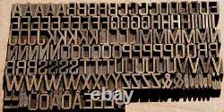 Bookbinding Brass Type set 0.57 embossing gold finishing bookbinder gilding ABC