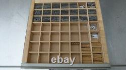 Box of Assorted Vintage Goudy Lead Type 14, 18pt and Various Characters