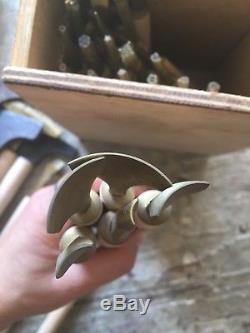 Brass Finishing Tools For Leather Bookbinding