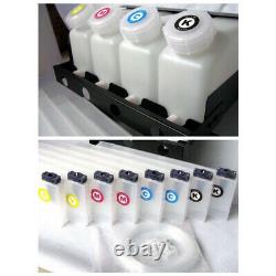 Bulk Continuous Ink Supply System For Mimaki jv33 jv3 JV5 4 bottles, 8 Cartridge