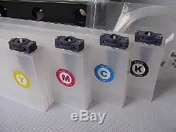 Bulk Continuous Ink Supply System For Mimaki jv33/jv3 /JV5 4 bottles, 8 Cartridge