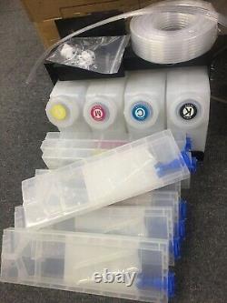 Bulk Ink Supply System +Vertical Cartridges For Roland RA-640 /RE-640/VS-640