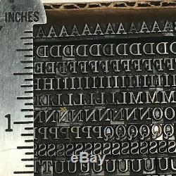 Century Expanded 12 pt Letterpress Type Vintage Metal Lead Printing Sorts