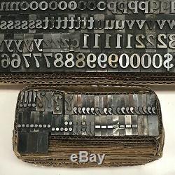 Cheltenham Bold 48 pt Letterpress Type Vintage Metal Lead Sorts Font Fonts