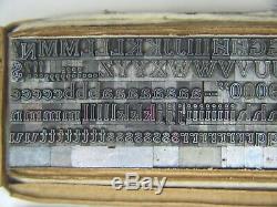 Cheltenham Inline 14 pt. Letterpress Metal type Printers Type