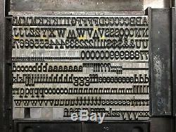 Classic Letterpress Type 48 point P. T. Barnum. Some capital letters missing