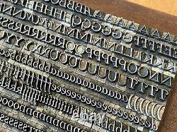 Colwell Handletter Italic Letterpress Rare Foundry Type Font 24 Point Elizabeth