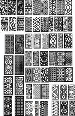 DXF of PLASMA ROUTER Laser Cut -CNC Vector DXF- Art file 700 ITEMS