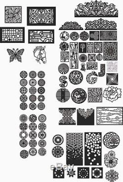 DXF of PLASMA ROUTER Laser Cut -CNC Vector DXF- Art file 700 ITEMS