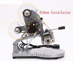 DY-8 Direct Thermal Foil Stamp Printer coding machine Date Ribbon coder 60W 220V