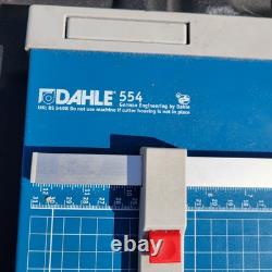 Dahle 554 Rolling Paper Trimmer A1 Rotary Cutter 36x14in German Engineering