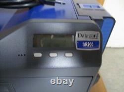 Datacard, Card Printer Sr200 Single Card Printer Part#sr200b1, Used #1