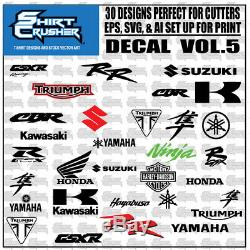 Decal Master vol. 1 /T-SHIRT DESIGN CLIP ART/ SVG EPS AI DECALS & T-SHIRTS