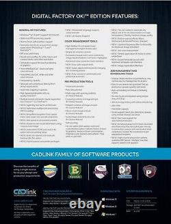 Digital Factory Version 10 OKI Edition RIP Software by CADlink Ideal For T-Shirt