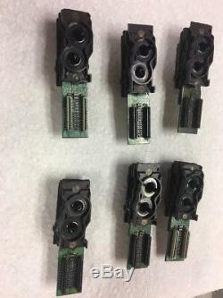 EPSON DX4 Printheads. Quantity Of 6 Pulled From Machine No Longer In Use