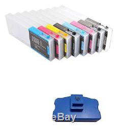 Empty Refilling Ink Cartridge for Epson Stylus Pro 7880 9880 +FREE Chip resetter