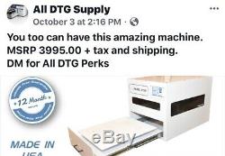 Epson F2000 SureColor DTG Printer PART ONLY. Parting Out Machines