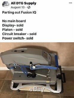 Epson F2000 SureColor DTG Printer PART ONLY. Parting Out Machines