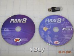 FlexiSIGN Print Cut 8.6v1 with Training & Dongle Flexi Sign Windows Rip Software