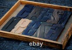 GIANT NUMBERS 0-9 RARE 8.88 Letterpress wooden type woodtype wood number