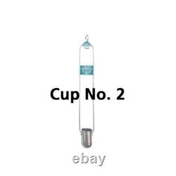 Gardco Stainless Steel Calibrated EZ Zahn Viscosity Cup for Viscometer Size No. 2