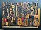 Giant Antique Letterpress Printer Wood Type Mix 168 Pieces Full Alphabet Numbers