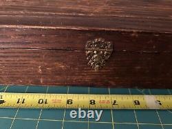 Golding #4 Letterpress 6x9 Roller Box with new rollers and trucks old Coffin BOX