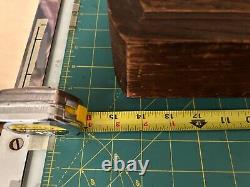 Golding #4 Letterpress 6x9 Roller Box with new rollers and trucks old Coffin BOX