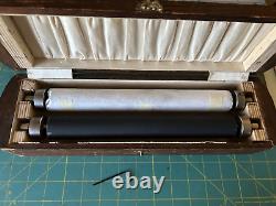 Golding #4 Letterpress 6x9 Roller Box with new rollers and trucks old Coffin BOX
