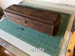 Golding #4 Letterpress 6x9 Roller Box with new rollers and trucks old Coffin BOX
