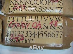 Goudy 48 pt. Letterpress Metal type Printers Type