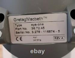 GretagMacbeth Eye One Pro Photo Color Management System Rev A