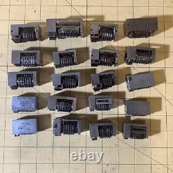 Group Of 20 Vintage Letterpress Counters Atlantic INV-AT58A