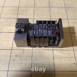 Group Of 20 Vintage Letterpress Counters Atlantic INV-AT58A