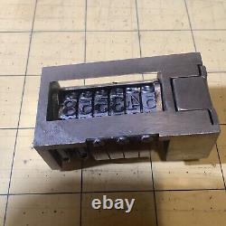 Group Of 20 Vintage Letterpress Counters Atlantic INV-AT58A
