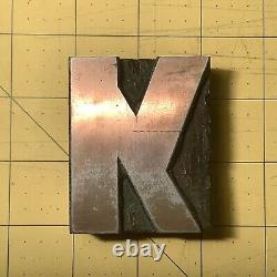 Group Of 50+ Wood Printing Letter Blocks Mix Of New And Antique INV-LP33