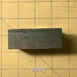 Group Of 50+ Wood Printing Letter Blocks Mix Of New And Antique INV-LP33